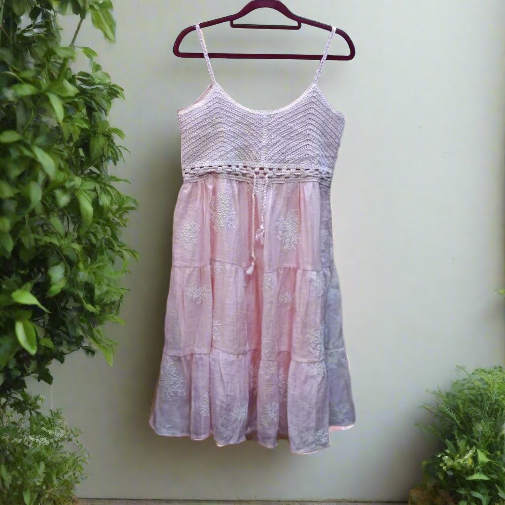 Knitted Spaghetti Strap Dress