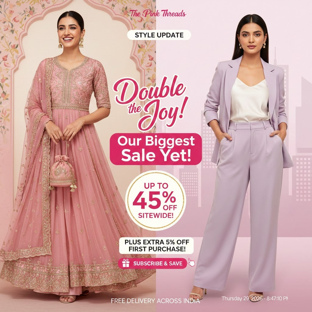 Style Update: Double the Joy with Our Biggest Sale Yet! 🌸