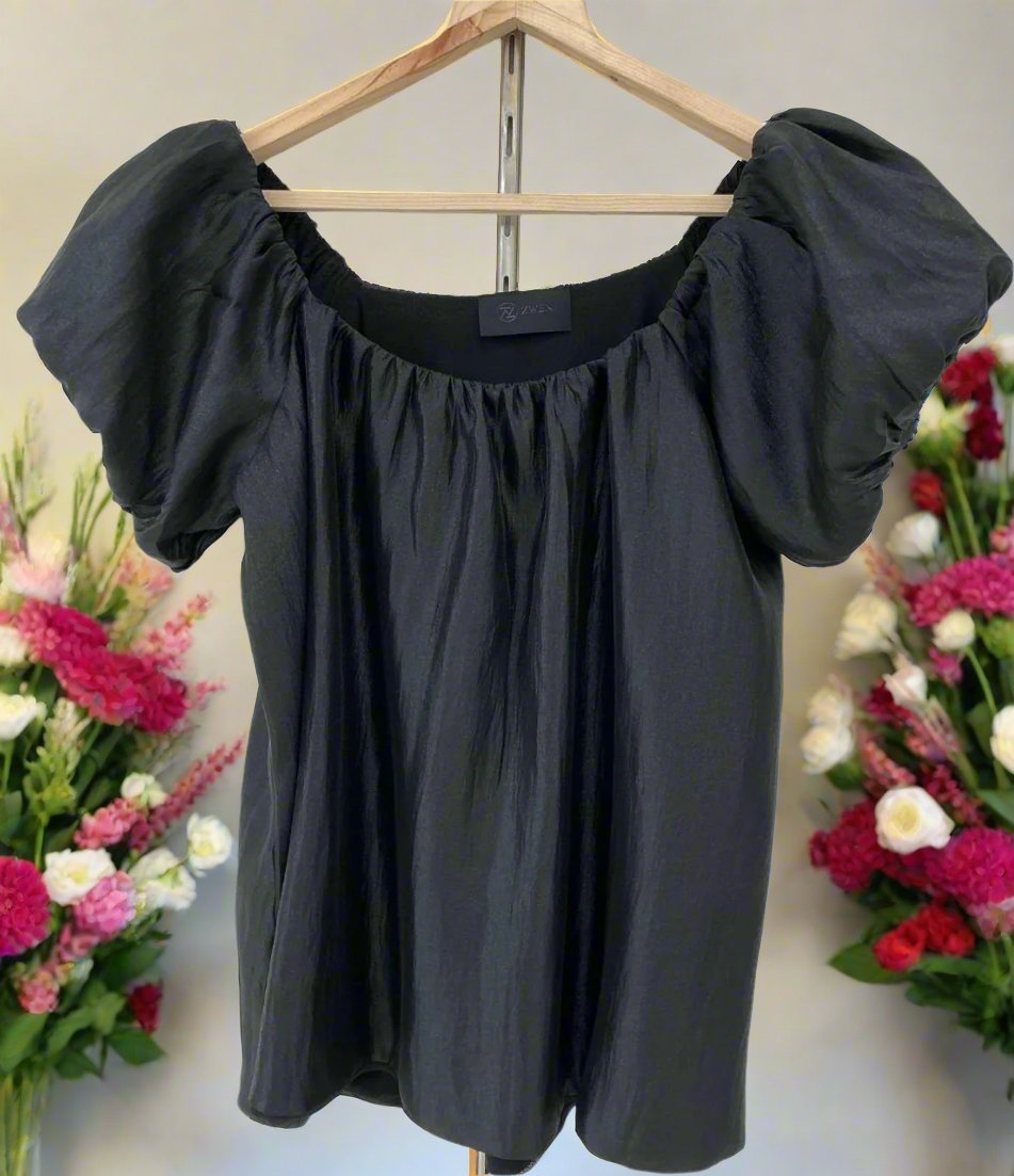 Stylish and trendy Puff Sleeves Top