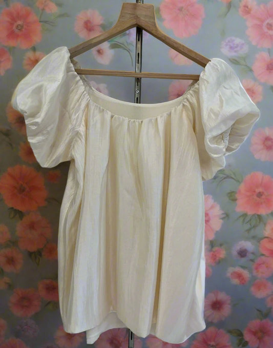 Stylish and trendy Puff Sleeves Top