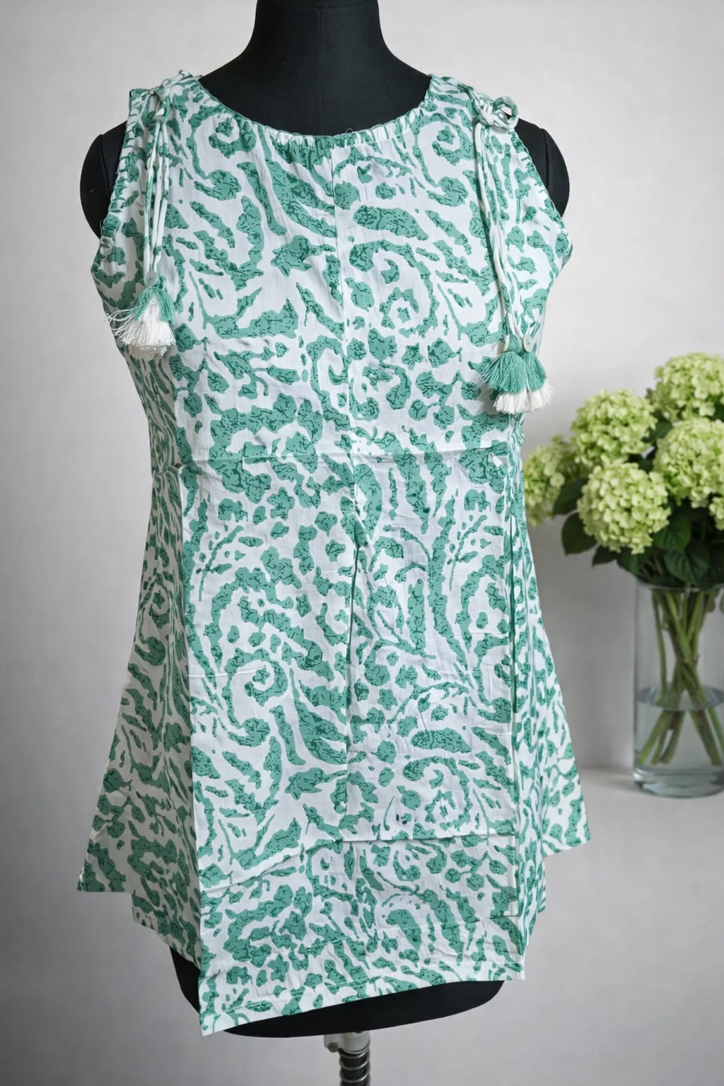 Pure Cotton Sleeveless Top