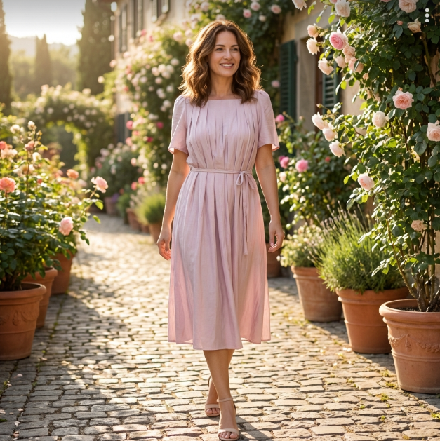 The Dusty Pink Dress