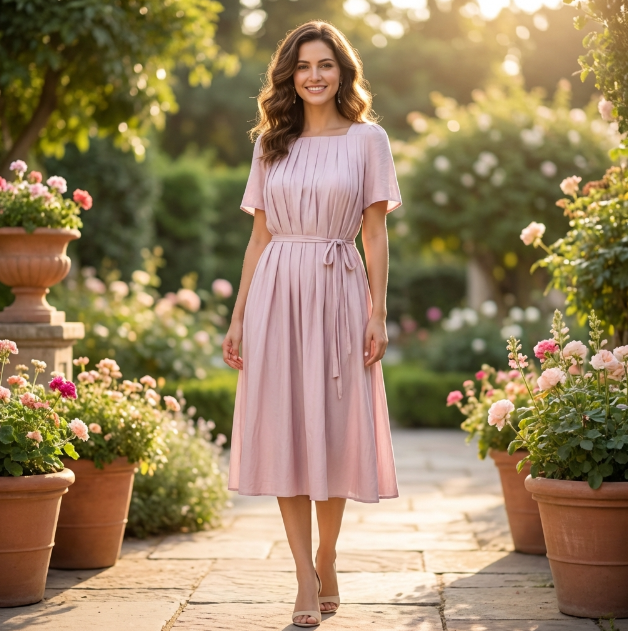 The Dusty Pink Dress