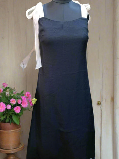 Ribbon Strap Maxi Dress