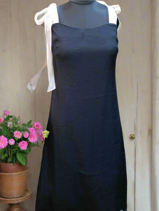 Ribbon Strap Maxi Dress