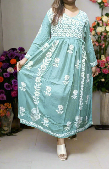 Pure Modal Angrakha Gown