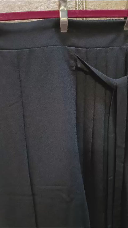 Pleated Parallel Pants