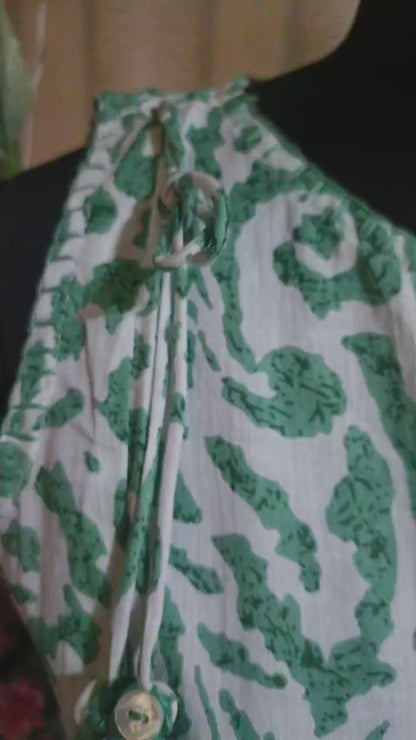 Pure Cotton Sleeveless Top